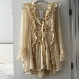 Starlow Cream Flowy Dress